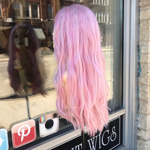 Pink wig sale 2020  hairstyle Spring is here main image 7